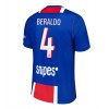Muški Nogometni Dres Paris Saint-Germain Lucas Beraldo #4 Domaci 2026-27 Kratak Rukav Muški Nogometni Dres Paris Saint-Germain Lucas Beraldo #4 Domaci 2026-27 Kratak Rukav